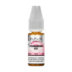 Strawberry Ice by ELFLIQ Salts | Sold as 10 x 10ml