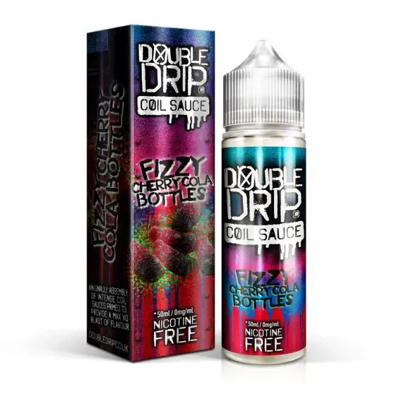 Fizzy Cherry Cola Bottles by Double Drip | 50ml Juice