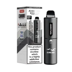 Dark Grey Series by Flying Bird Max Pro 3000 Puff