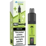 Fresh Mint by Hayati Pro Max+ 6000 Pod Replacement Disposable Vape | 6000 Puff