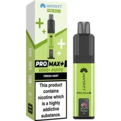 Fresh Mint by Hayati Pro Max+ 6000 Pod Replacement Disposable Vape | 6000 Puff