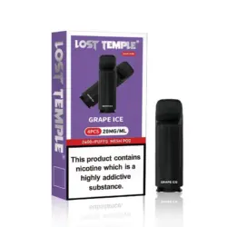 Grape Ice Vape Pen Pod Pack by Lost Temple