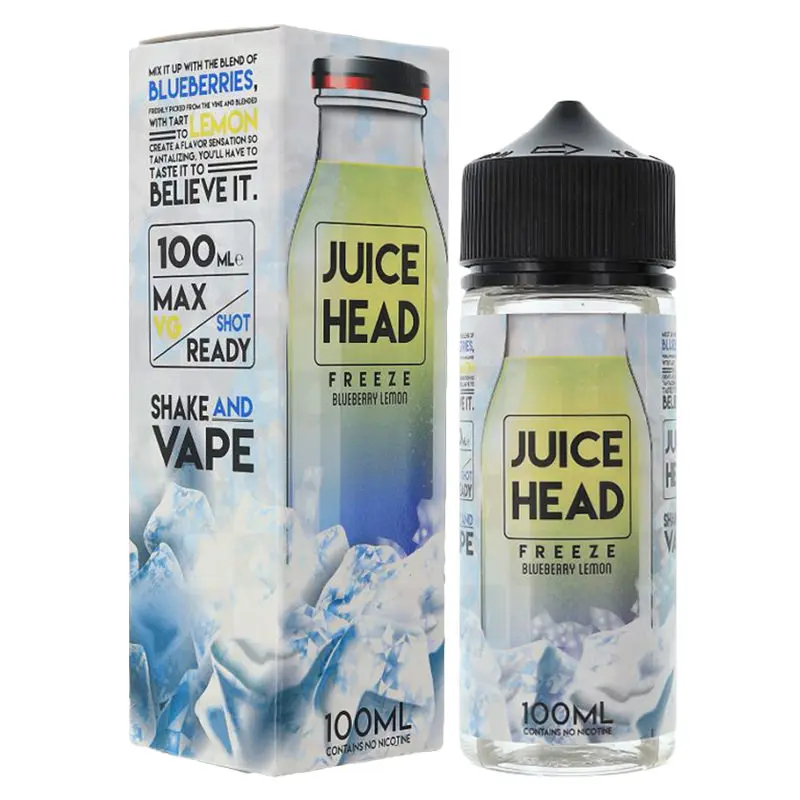 Blueberry Lemon Freeze by Juice Head | 100ml Shortfill