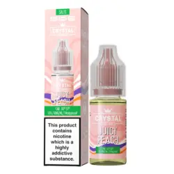 Juicy Peach by SKE Crystal Salts 10ml