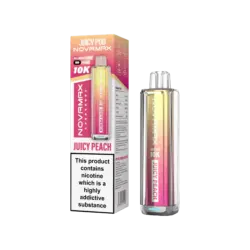 Juicy peach Novamax 10K by Juicy Pod Prefilled Pod Kit | 10K Puffs  