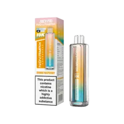Orange raspberry Novamax 10K by Juicy Pod Prefilled Pod Kit | 10K Puffs  