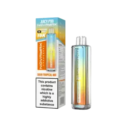 Sour tropical mix Novamax 10K by Juicy Pod Prefilled Pod Kit | 10K Puffs  