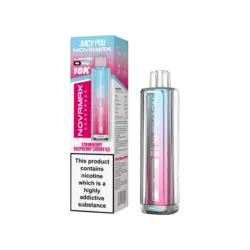 Strawberry raspberry cherry Ice Novamax 10K by Juicy Pod Prefilled Pod Kit | 10K Puffs