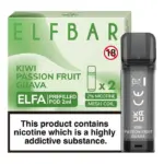 Kiwi Passion Fruit Guava ELFA Pods by Elf Bar | Pre-filled Pods