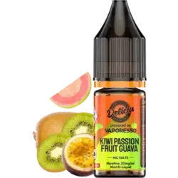 Kiwi Passionfruit Guava by DELICIU Nic Salt 10ml