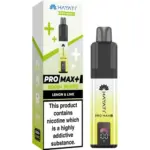 Lemon Lime by Hayati Pro Max+ 6000 Pod Replacement Disposable Vape | 6000 Puff