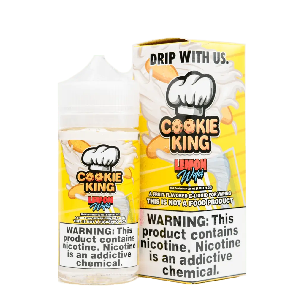 Lemon Wafer by Cookie King | 100ml Shortfill