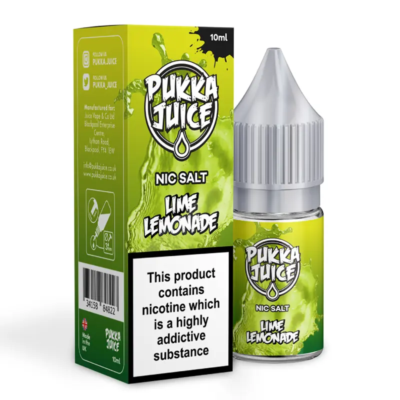 Lime Lemonade by Pukka Salts