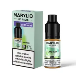 Lime Rum by MARYLIQ Nic Salts 10ml