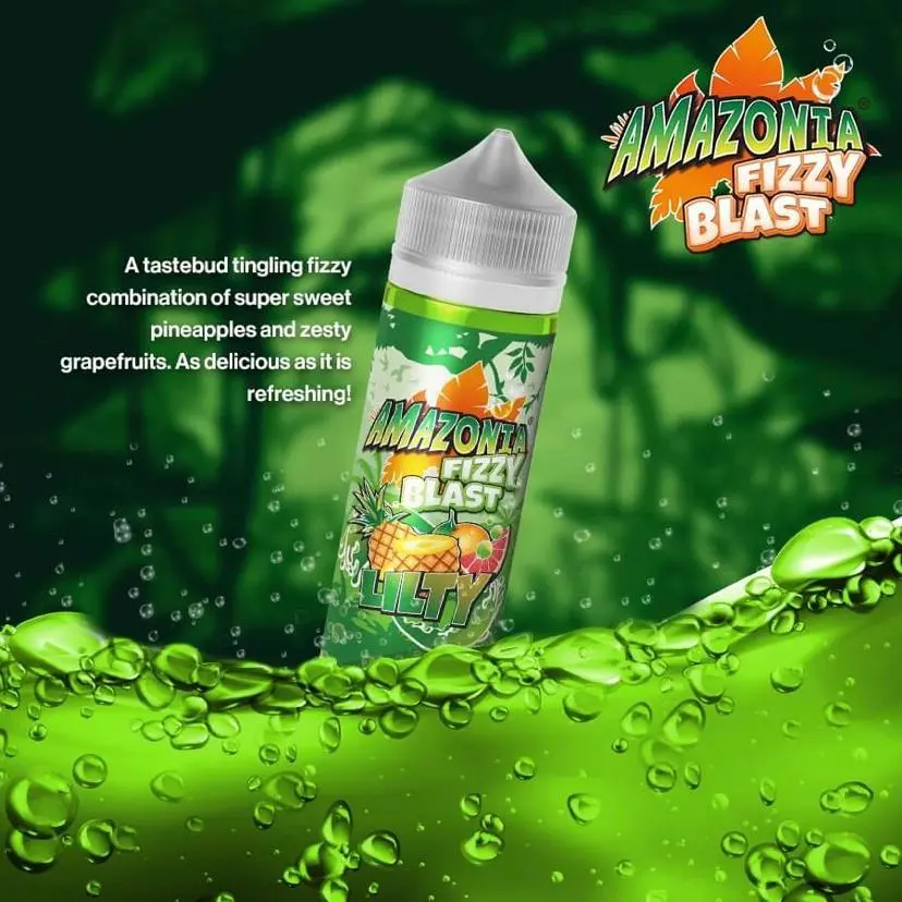 Litty by Amazonia Fizzy Blast | 100ml Shortfill