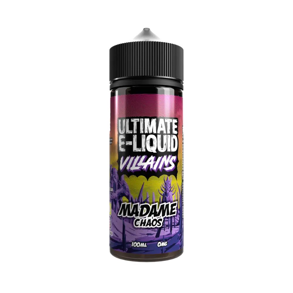 Madame Chaos by Ultimate E-Liquid Villains | 100ml Shortfill
