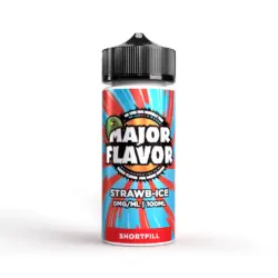 Strawb-Ice by Major Flavor  | 100ml Shortfill