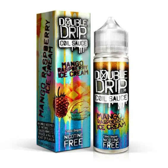 Mango Raspberry Ice Cream by Double Drip | 50ml Juice