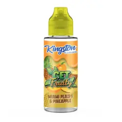 Miami Peach & Pineapple by Kingston Get Fruity | 100ml Shortfill