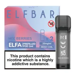 Mixed Berries ELFA Pods by Elf Bar | Pre-filled Pods