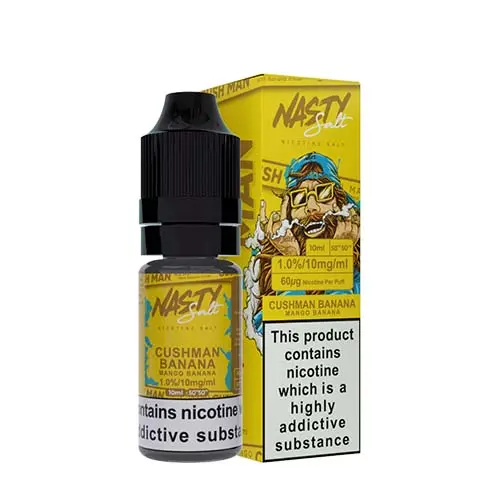 Cushman Banana Nasty Salt by Nasty Juice