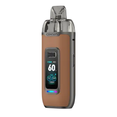 Oxva VPrime Pod Vape Kit Brown Leather
