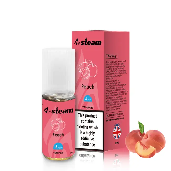 Peach by Asteam | 10ml Juice