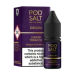 Liquor Tobacco by Pod Salt Origin 10ml