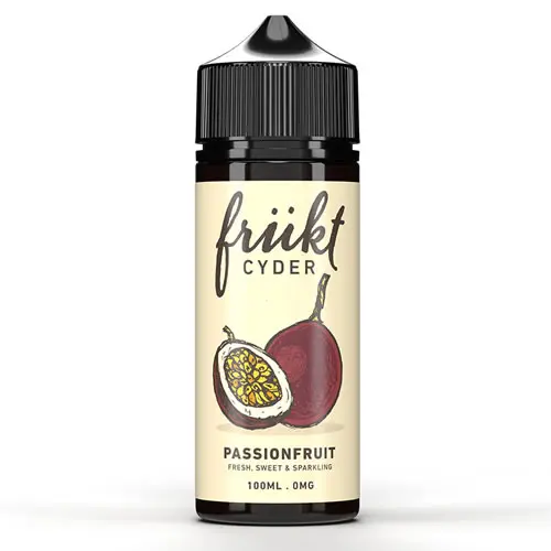 Passionfruit by Frukt Cyder | 100ml Shortfill
