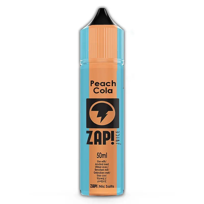 Peach Cola by Zap Juice | 50ml Shortfill