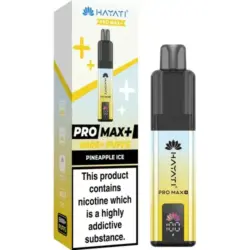 Pineapple Ice by Hayati Pro Max+ 6000 Pod Replacement Disposable Vape | 6000 Puff