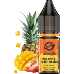 Pineapple Peach Mango by DELICIU Nic Salt 10ml