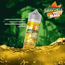 Pineapple by Amazonia Fizzy Blast | 100ml Shortfill