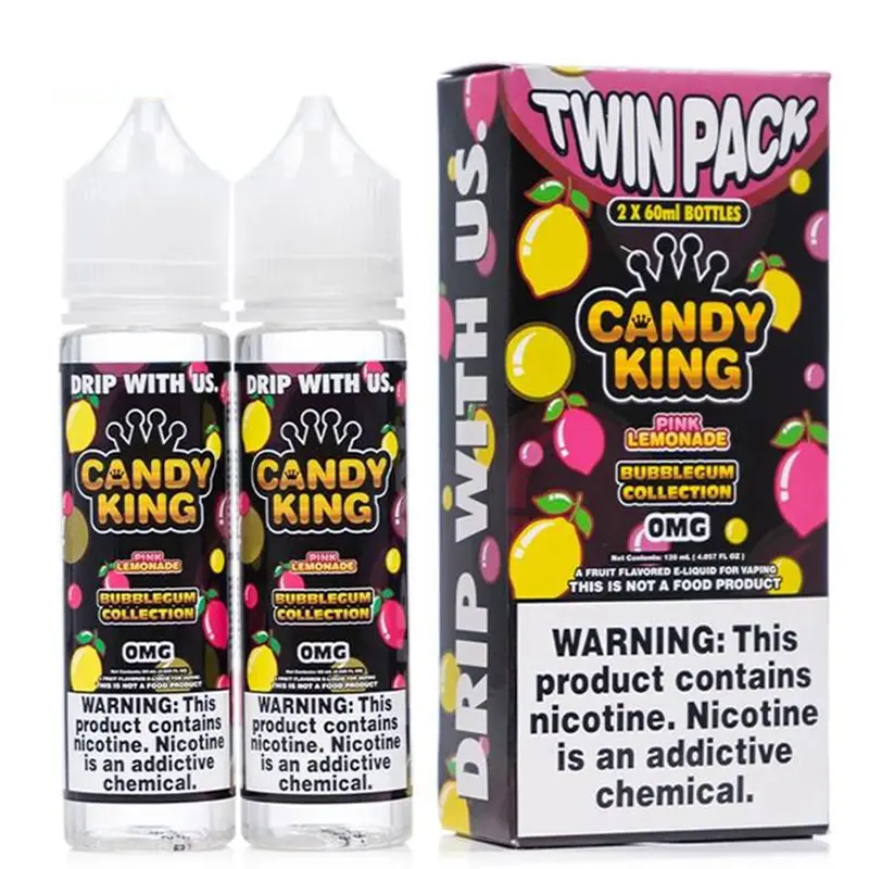 Pink Lemonade by Candy King Bubblegum | 100ml Shortfill