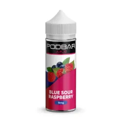 Blue Sour Raspberry by PodBar Juice | 100ml Shorfill
