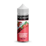 Strawberry Raspberry Cherry Ice by PodBar Juice | 100ml Shorfill