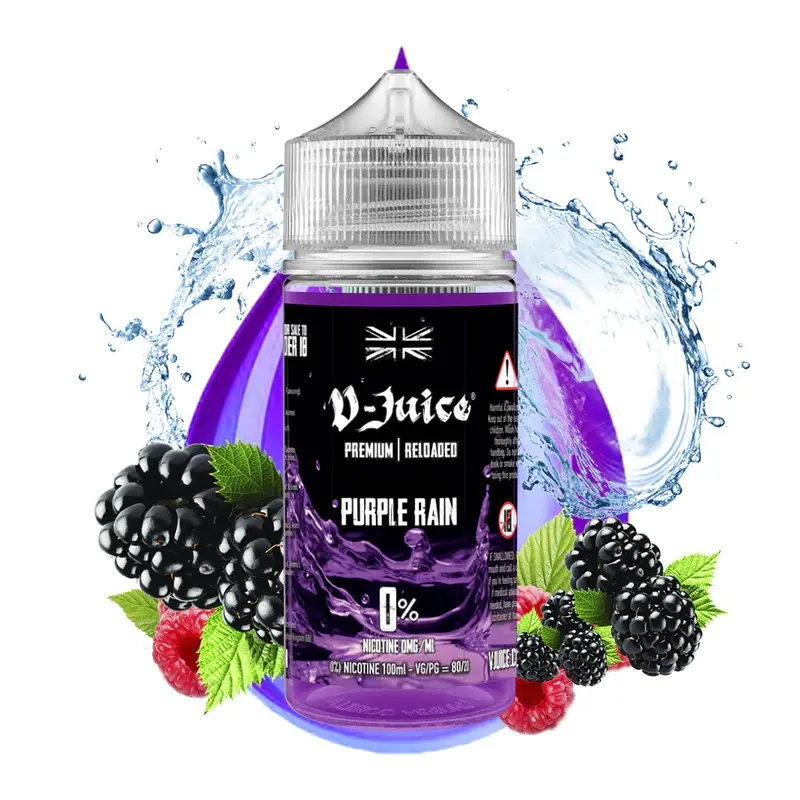 Purple Rain by V-Juice 100ml Shortfill