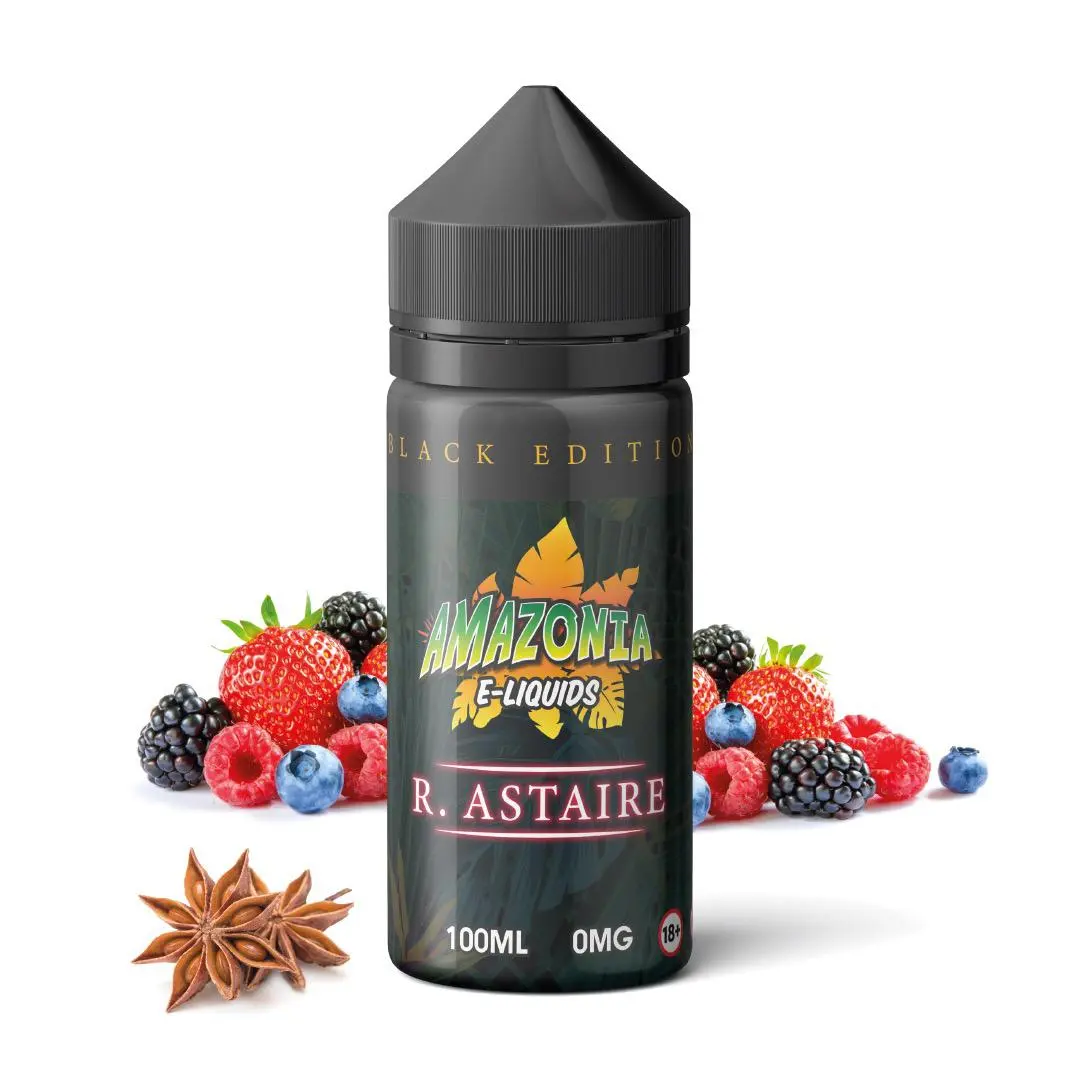 R.Astaire by Amazonia Black Edition | 100ml Shortfill