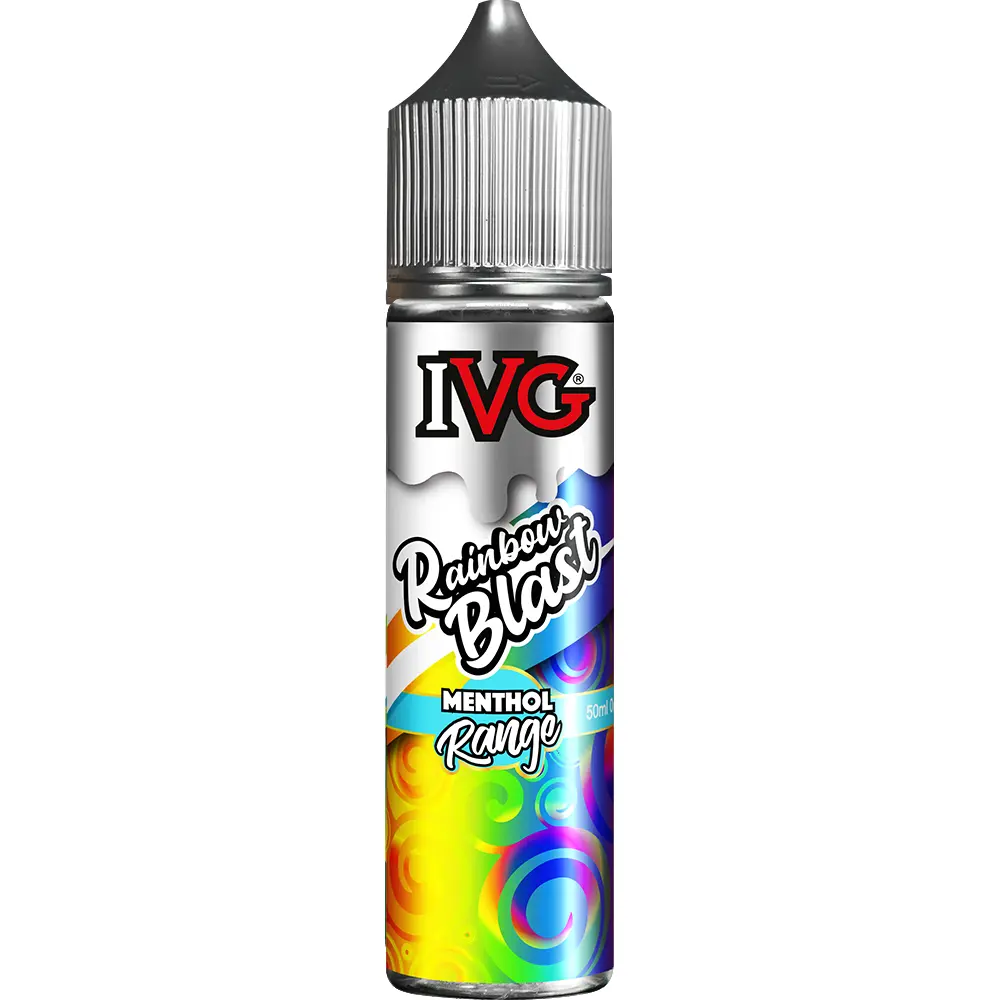 Rainbow Blast by IVG Menthol Range | 50ml Shortfill