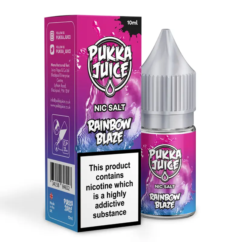 Rainbow Blaze by Pukka Salts