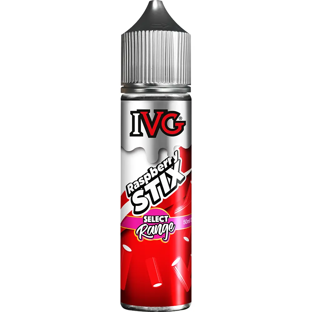 Raspberry Stix by IVG Select Range | 50ml Shortfill