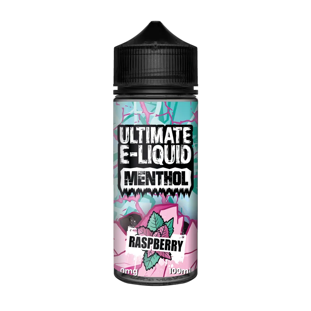 Raspberry by Ultimate E-Liquid Menthol | 100ml Shortfill