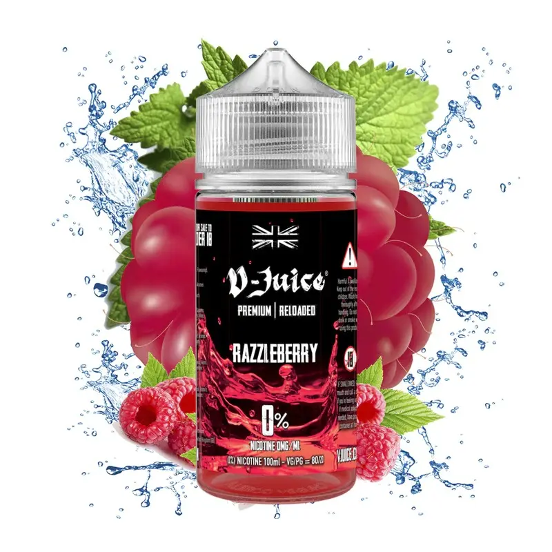 Razzleberry by V-Juice 100ml Shortfill