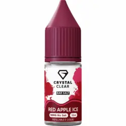 Red Apple Ice by Crystal Clear Bar Salt 10ml