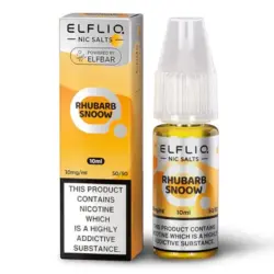Rhubarb Snoow by ELFLIQ Salts | Sold as 10 x 10ml