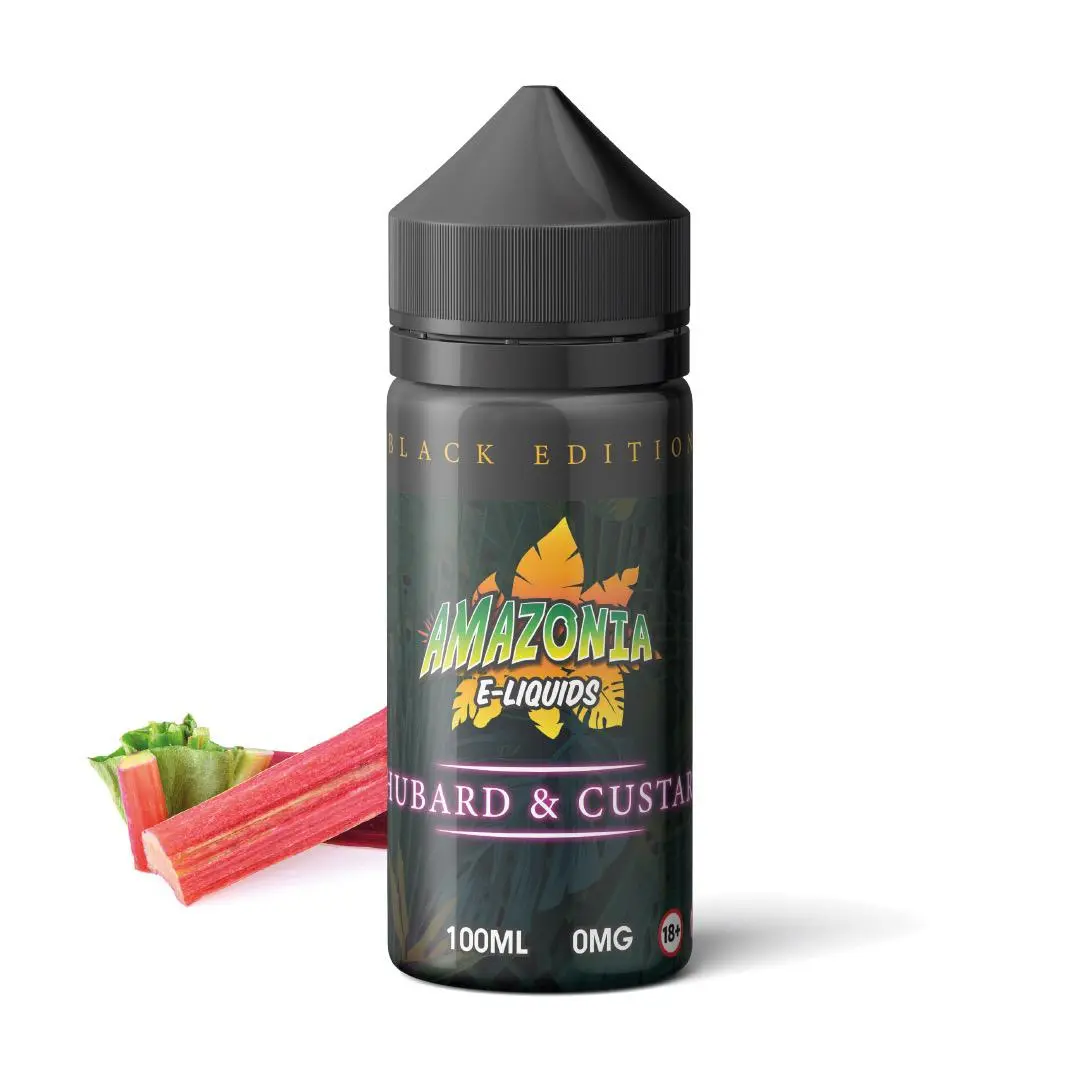 Rhubard & Custard by Amazonia Black Edition | 100ml Shortfill