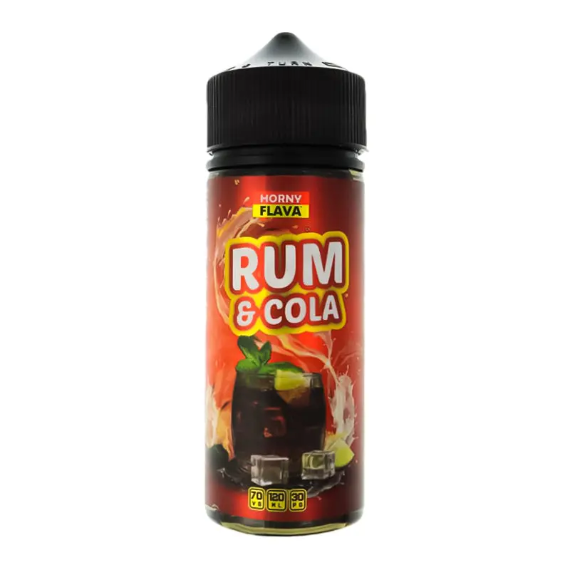 Rum & Cola by Horny Flava Drinks | 100ml Shortfill