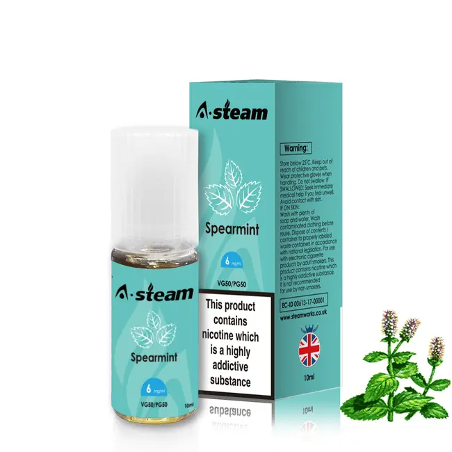 Spearmint by Asteam 10ml | Sold As 10 x 10ml