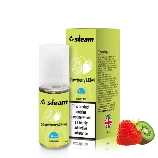 Strawberry Kiwi by Asteam | 10ml Juice
