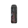 Black Red Marbling
